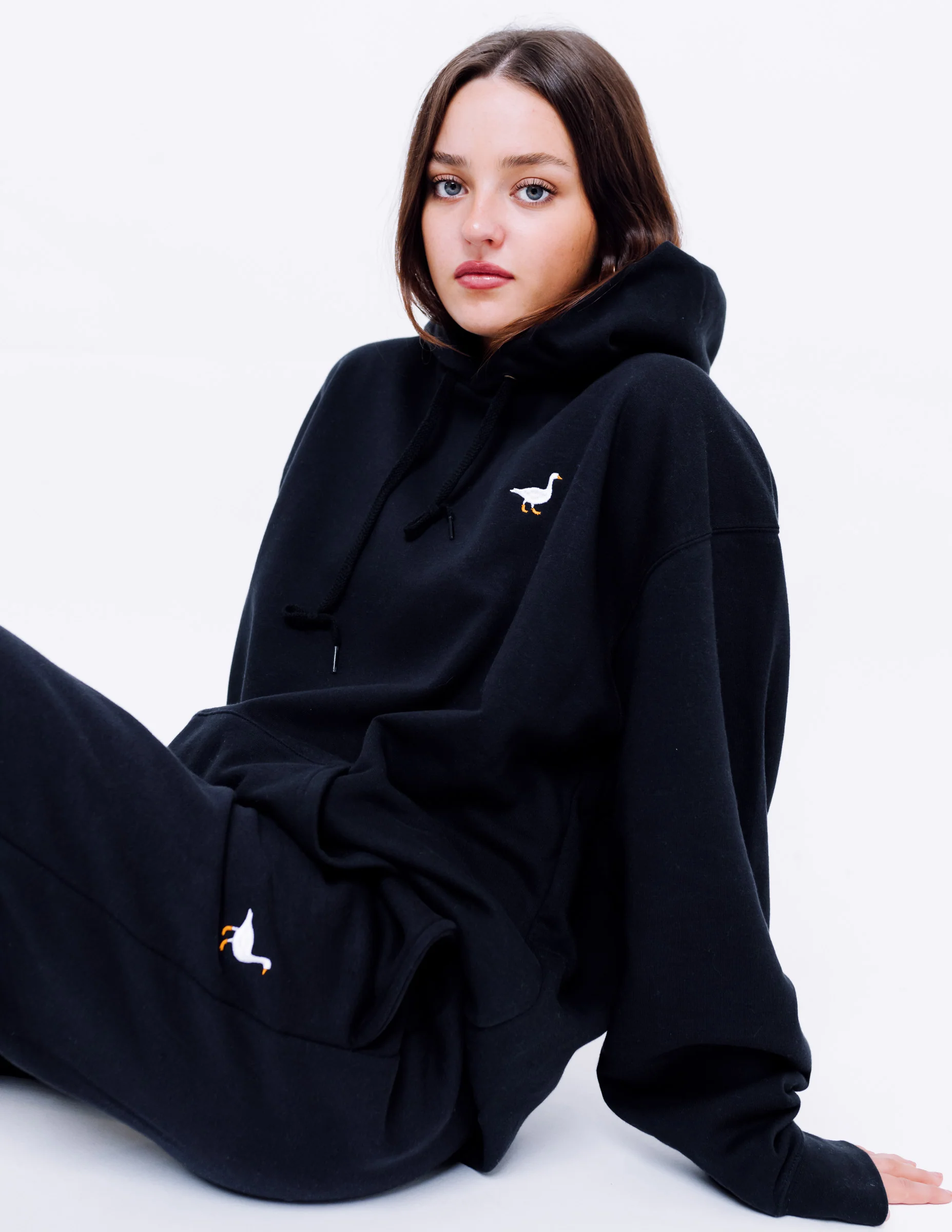 Premium Goose Hood - Black