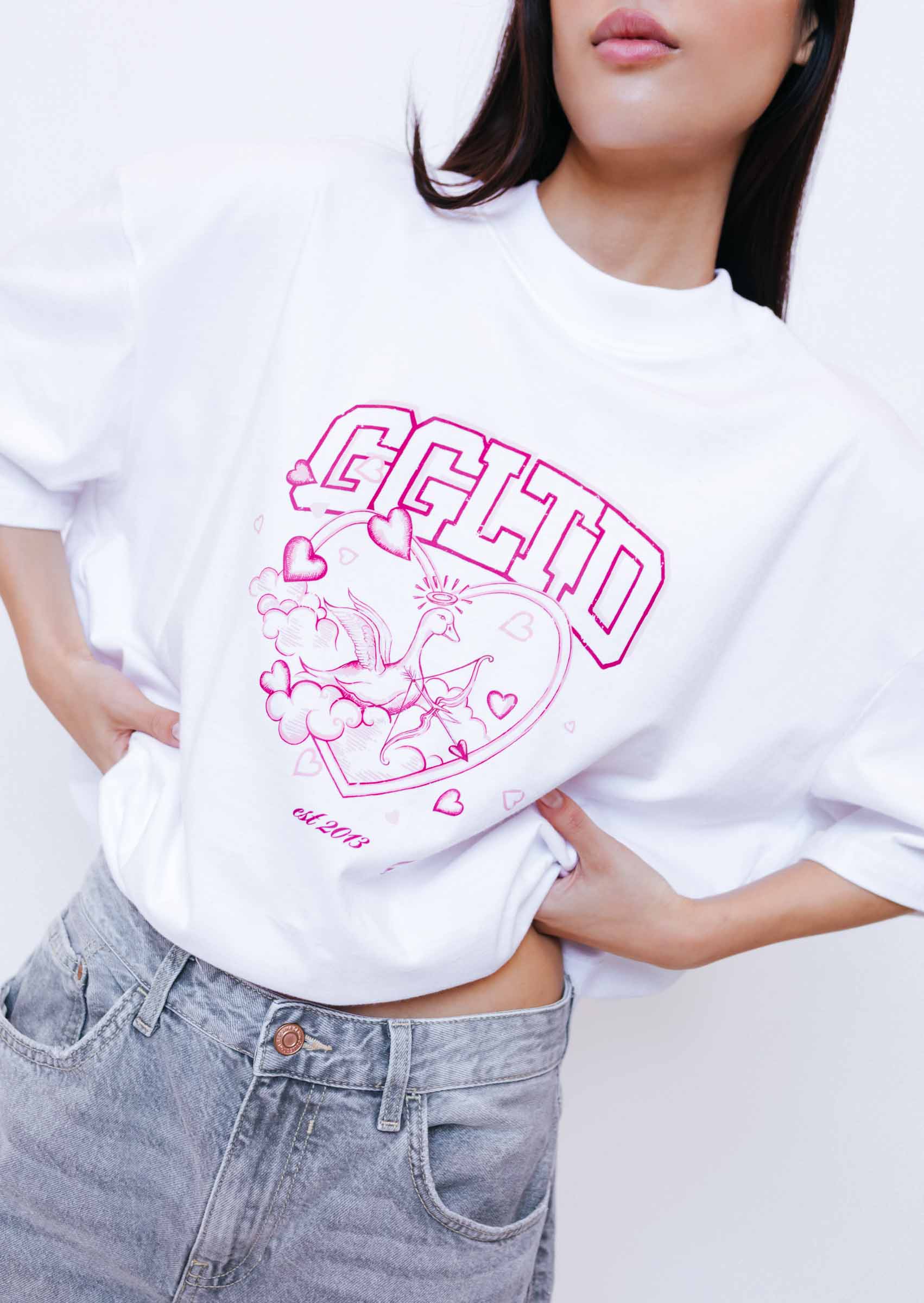 Cupid Tee - White