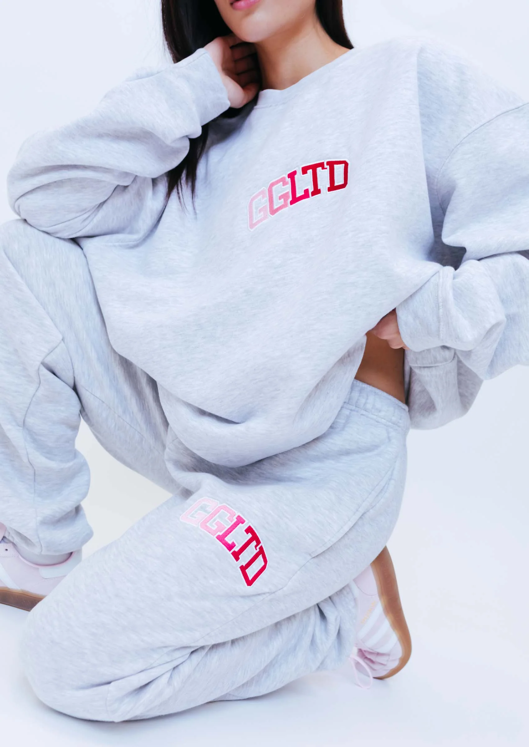 GGLTD Joggers Cuffed - Ash Grey - Image 4